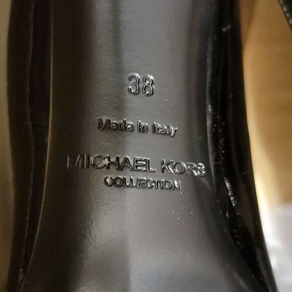 Michael Kors Collection Greta heels in Patton Leather Made in Italy … - Picture 13 of 16